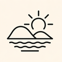 icon_culture_sun_minimal_outline icon preview