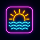 icon_culture_sun_neon icon preview