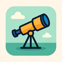 icon_culture_telescope_flat_pastel icon preview