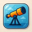 icon_culture_telescope_glassy icon preview