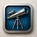 icon_culture_telescope_metallic icon preview