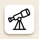 icon_culture_telescope_minimalist icon preview