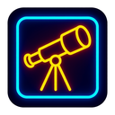 icon_culture_telescope_neon icon preview