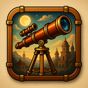 icon_culture_telescope_steampunk icon preview