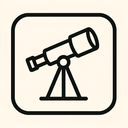 icon_culture_telescope_thin icon preview