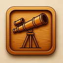 icon_culture_telescope_wooden icon preview