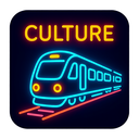 icon_culture_train_neon icon preview