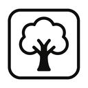 icon_culture_tree_monochrome icon preview