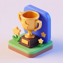 icon_culture_trophy_3d_isometric icon preview
