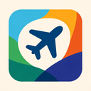 icon_education_airplane_abstract icon preview
