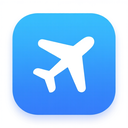 icon_education_airplane_modern icon preview