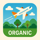 icon_education_airplane_organic icon preview