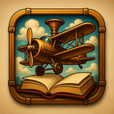 icon_education_airplane_steampunk icon preview