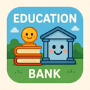 icon_education_bank_cartoon icon preview
