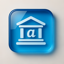 icon_education_bank_glassy icon preview