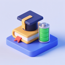 icon_education_battery_3d_isometric icon preview