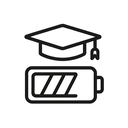 icon_education_battery_minimal_outline icon preview