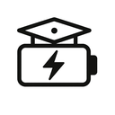 icon_education_battery_monochrome icon preview