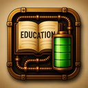 icon_education_battery_steampunk icon preview