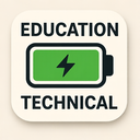 icon_education_battery_technical icon preview