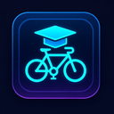 icon_education_bicycle_futuristic icon preview