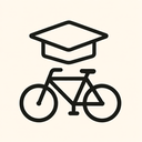 icon_education_bicycle_minimal_outline icon preview