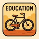 icon_education_bicycle_retro icon preview