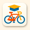 icon_education_bicycle_vibrant_colors icon preview