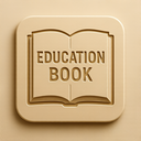 icon_education_book_embossed icon preview