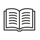 icon_education_book_minimal_outline icon preview