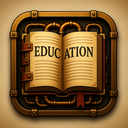 icon_education_book_steampunk icon preview