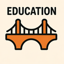 icon_education_bridge_bold icon preview