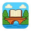 icon_education_bridge_cartoon icon preview