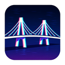 icon_education_bridge_digital_glitch icon preview