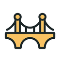 icon_education_bridge_filled icon preview