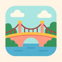icon_education_bridge_flat_pastel icon preview