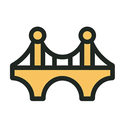 icon_education_bridge_geometric icon preview