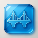 icon_education_bridge_glassy icon preview