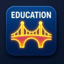icon_education_bridge_glow_effect icon preview