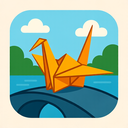 icon_education_bridge_origami icon preview