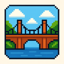 icon_education_bridge_pixel_art icon preview