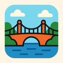 icon_education_bridge_vector icon preview