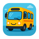 icon_education_bus_cartoon icon preview