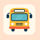 icon_education_bus_flat_pastel icon preview