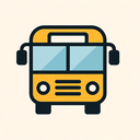 icon_education_bus_geometric icon preview