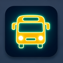 icon_education_bus_glow_effect icon preview