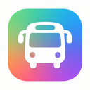 icon_education_bus_gradient icon preview