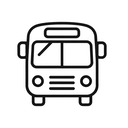 icon_education_bus_line_art icon preview