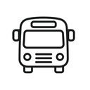 icon_education_bus_minimal_outline icon preview