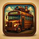 icon_education_bus_steampunk icon preview
